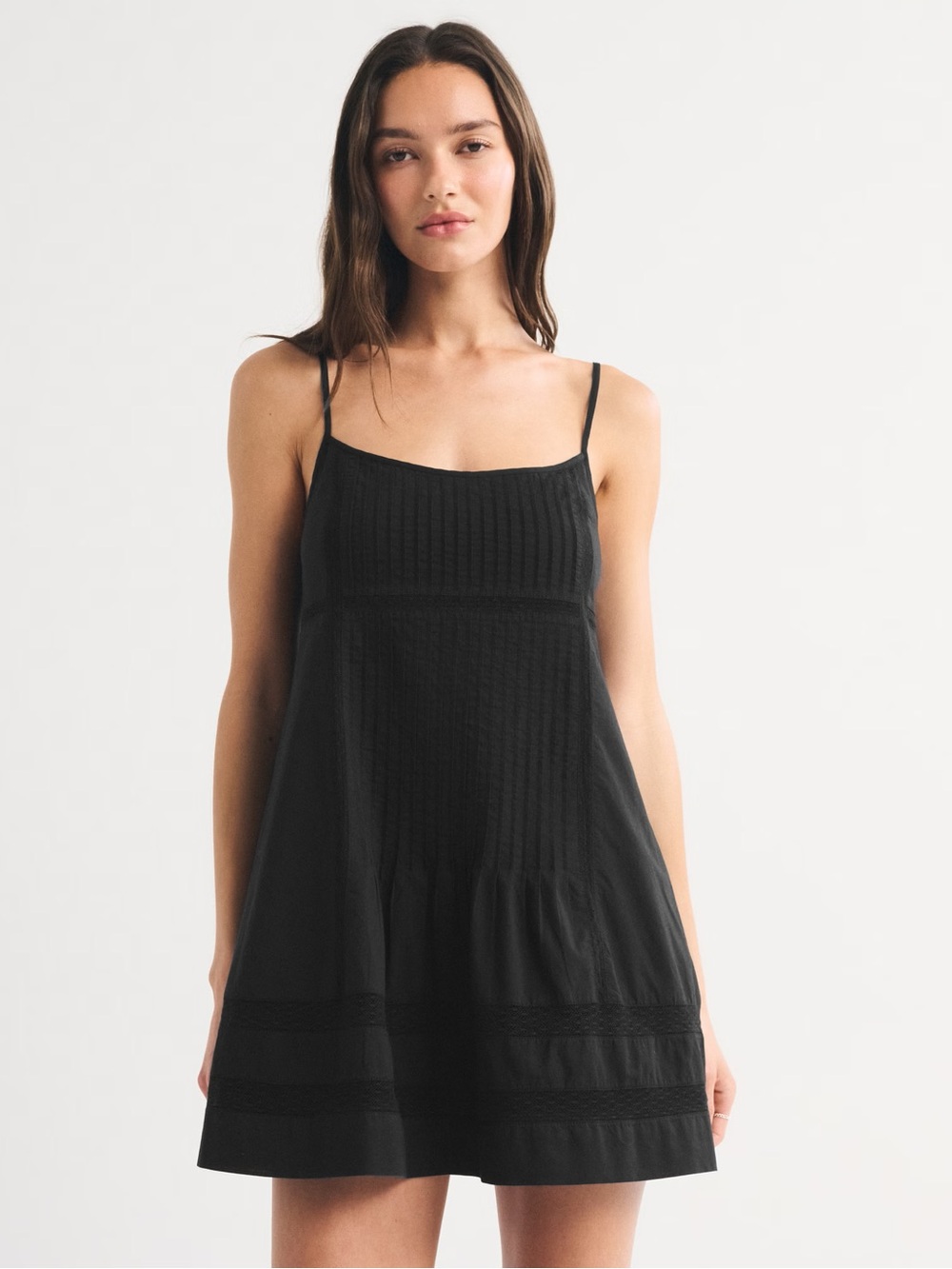 Abercrombie & Fitch Scoopneck Flowy Mini Dress - Picture 2 of 15